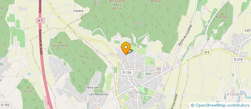 localisation de l'entreprise MONSIEUR THEO DELAY  SAUZET