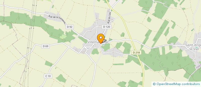 localisation de l'entreprise MONSIEUR THEO DELBES  VILLEMARECHAL