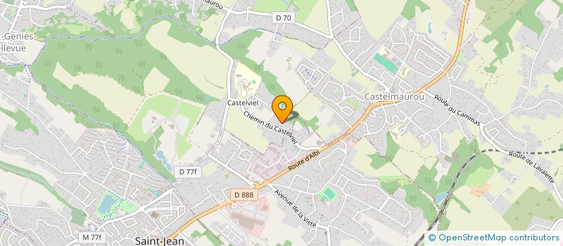 localisation de l'entreprise MONSIEUR THEO DELEAU  CASTELMAUROU