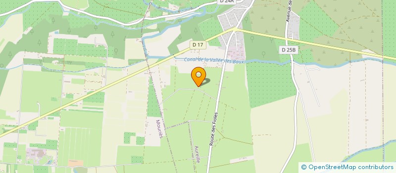 localisation de l'entreprise MONSIEUR THEO DELGRANGE  AUREILLE