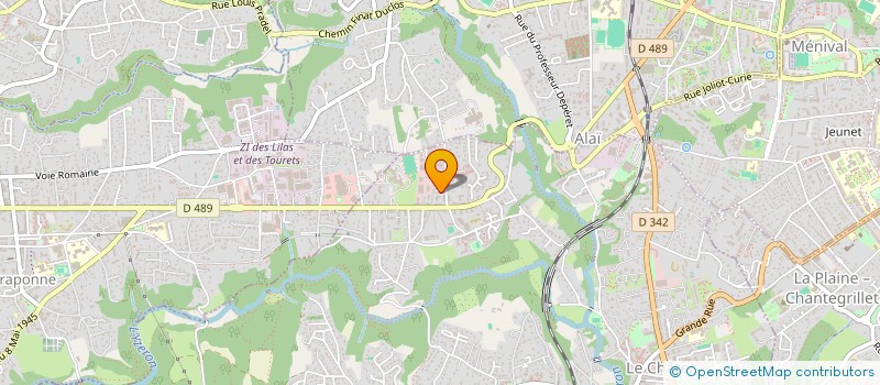 localisation de l'entreprise MONSIEUR THEO DELOCHE  FRANCHEVILLE