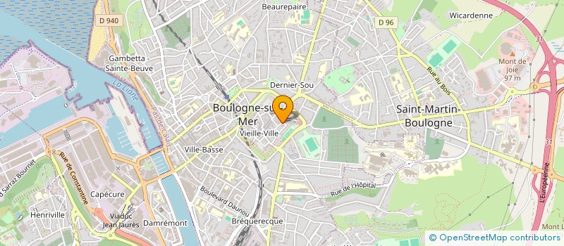 localisation de l'entreprise MONSIEUR THEO DELPIERRE à BOULOGNE-SUR-MER