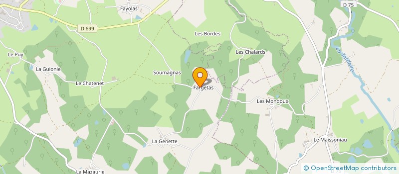 localisation de l'entreprise MONSIEUR THEO DESCHAMPS à CUSSAC