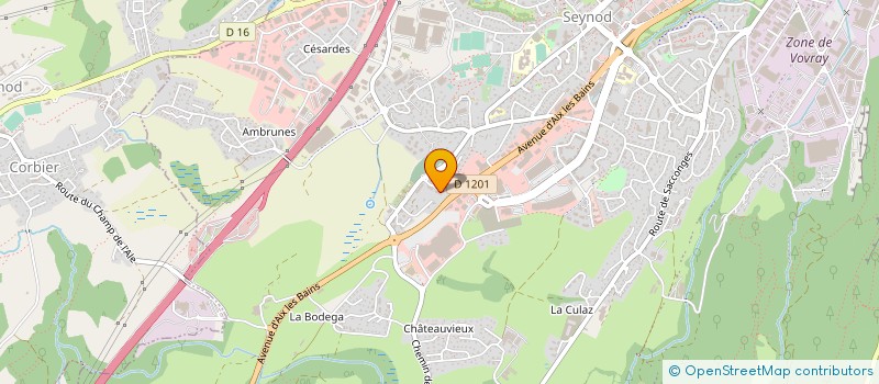 localisation de l'entreprise MONSIEUR THEO DESPREZ  ANNECY