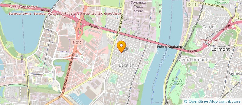 localisation de l'entreprise MONSIEUR THEO DESTABEAUX  BORDEAUX