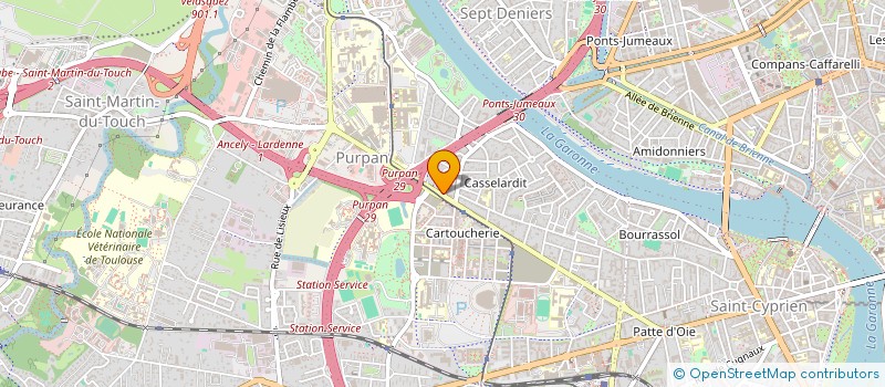 localisation de l'entreprise MONSIEUR THEO DESTAILLEUR  TOULOUSE