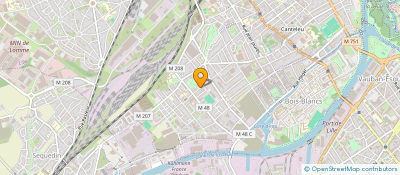 localisation de l'entreprise MONSIEUR THEO DESTOUCHES à LILLE