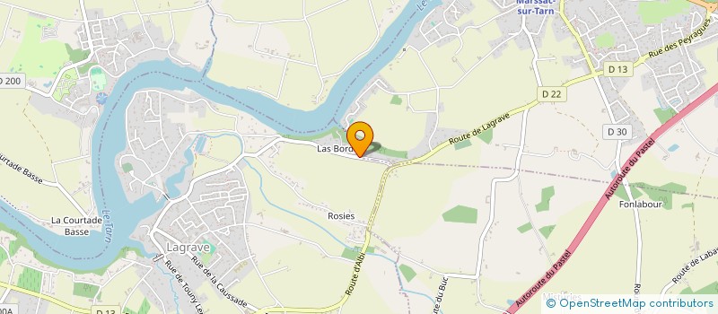 localisation de l'entreprise MONSIEUR THEO DI BLASI  LAGRAVE