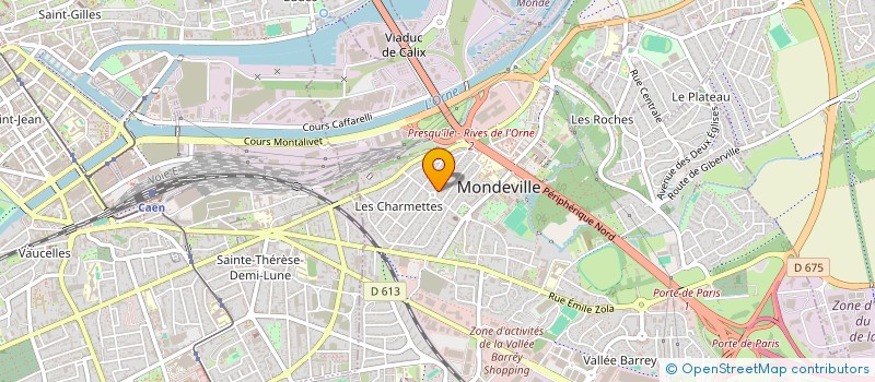 localisation de l'entreprise MONSIEUR THEO DISLAIRE  MONDEVILLE