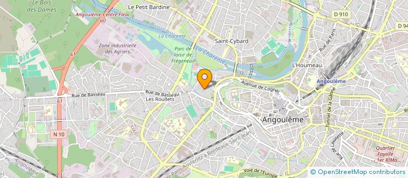 localisation de l'entreprise MONSIEUR THEO DORION à ANGOULEME