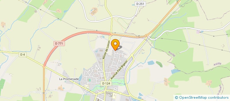 localisation de l'entreprise MONSIEUR THEO DROUAULT  COSSE-LE-VIVIEN