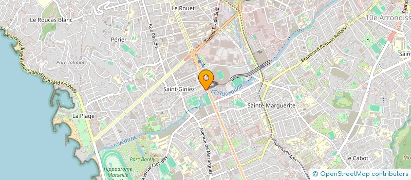 localisation de l'entreprise MONSIEUR THEO DU CREST  MARSEILLE