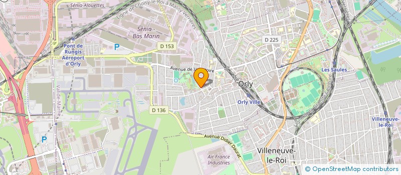 localisation de l'entreprise MONSIEUR THEO DUBREUIL  ORLY