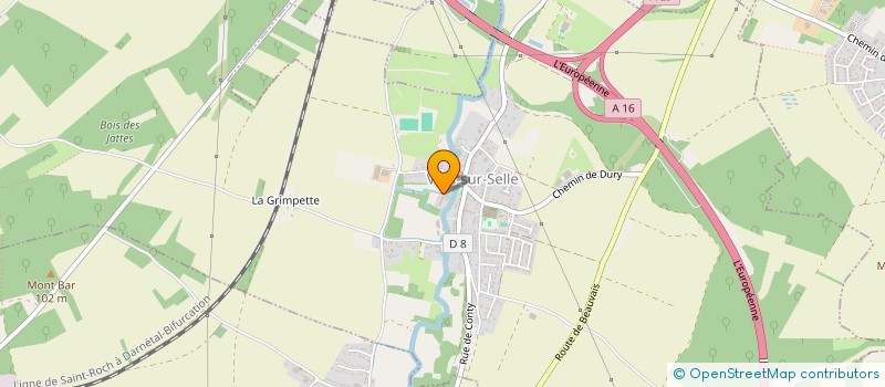 localisation de l'entreprise MONSIEUR THEO DUFRESNOY  VERS-SUR-SELLE