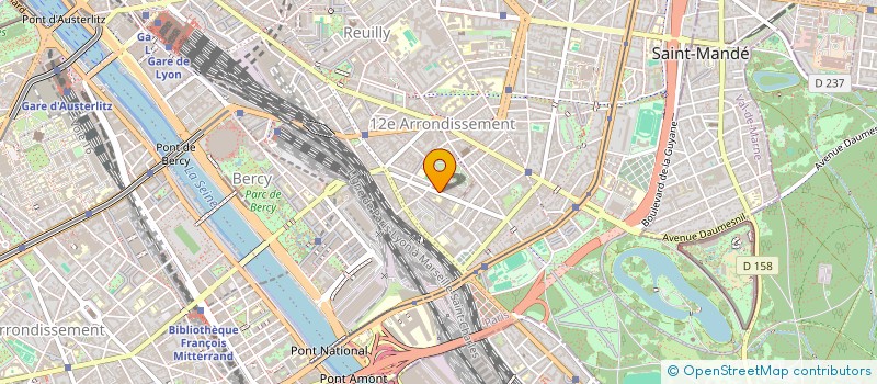 localisation de l'entreprise MONSIEUR THEO DUMOULIN  PARIS