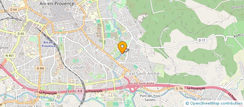 localisation de l'entreprise MONSIEUR THEO DUPONT à AIX-EN-PROVENCE