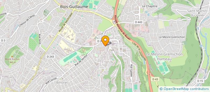 localisation de l'entreprise MONSIEUR THEO DUVAL  BIHOREL