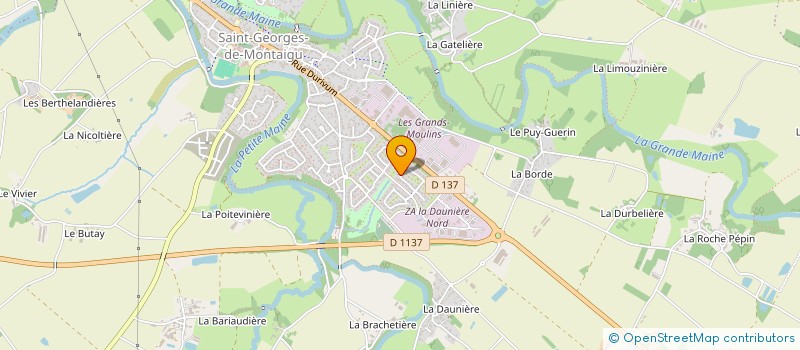 localisation de l'entreprise MONSIEUR THEO EGRON à MONTAIGU-VENDEE