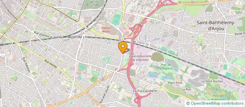 localisation de l'entreprise MONSIEUR THEO ENOUF à ANGERS