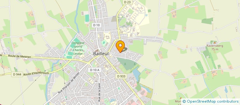 localisation de l'entreprise MONSIEUR THEO FACHE à BAILLEUL