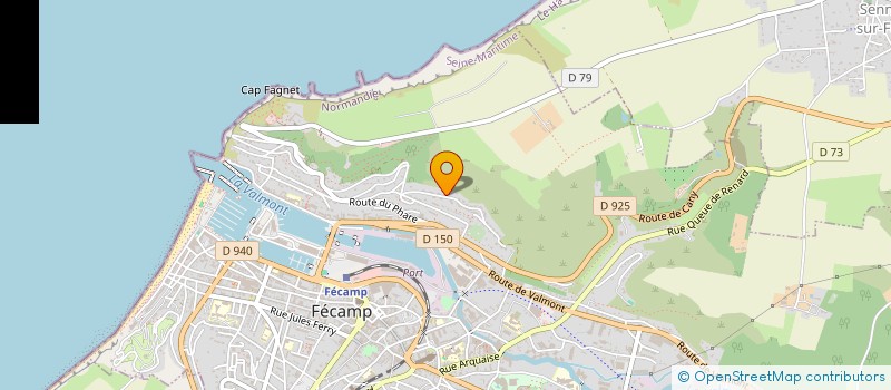 localisation de l'entreprise MONSIEUR THEO FAVEROLLES  FECAMP