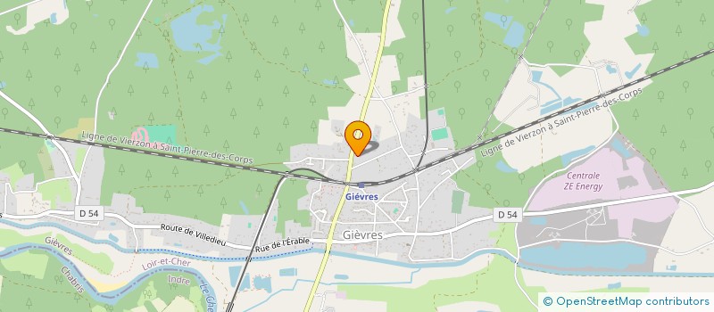 localisation de l'entreprise MONSIEUR THEO FELTIN  GIEVRES