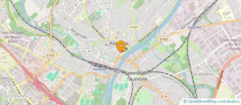 localisation de l'entreprise MONSIEUR THEO FEUILLAS  PONTOISE