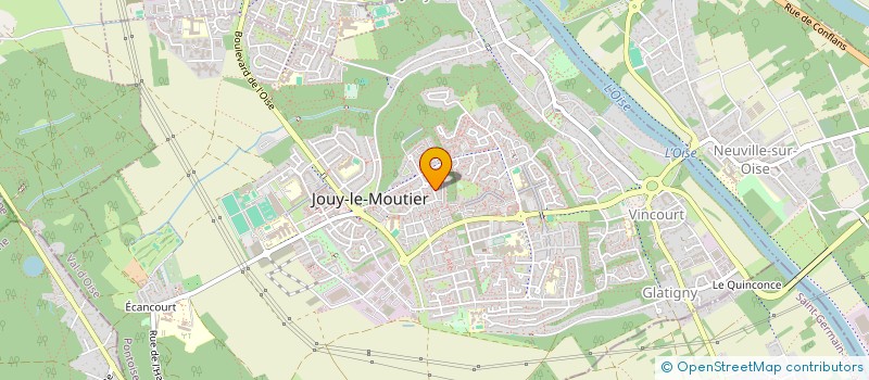 localisation de l'entreprise MONSIEUR THEO FICADIERE BOSSAN  JOUY-LE-MOUTIER