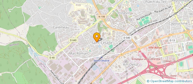 localisation de l'entreprise MONSIEUR THEO FIDANI  CAVEIRAC