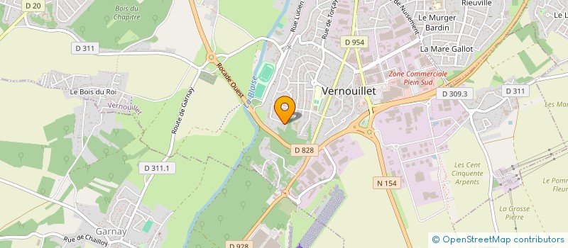 localisation de l'entreprise MONSIEUR THEO FILLEUL à VERNOUILLET