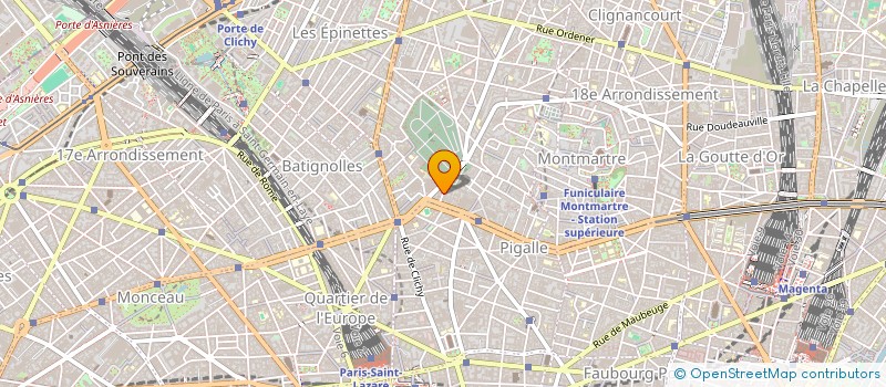 localisation de l'entreprise MONSIEUR THEO FILLIETTE  PARIS