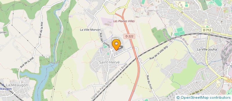 localisation de l'entreprise MONSIEUR THEO FLAMENT  PLOUFRAGAN