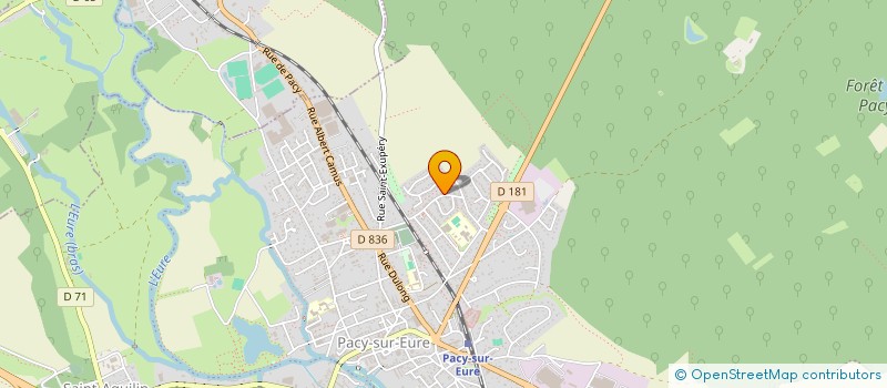 localisation de l'entreprise MONSIEUR THEO FLEURET à PACY-SUR-EURE