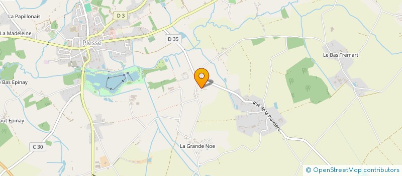 localisation de l'entreprise MONSIEUR THEO FONTENEAU  PLESSE