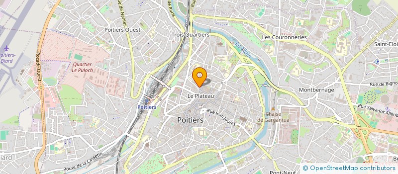 localisation de l'entreprise MONSIEUR THEO FRADIN  POITIERS