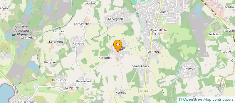 localisation de l'entreprise MONSIEUR THEO FRANCOIS-SAINT-CYR à PLOEMEUR