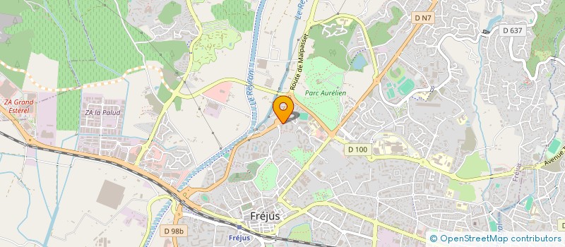 localisation de l'entreprise MONSIEUR THEO FRANZONI à FREJUS