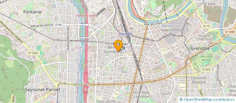 localisation de l'entreprise MONSIEUR THEO GACON à GRENOBLE