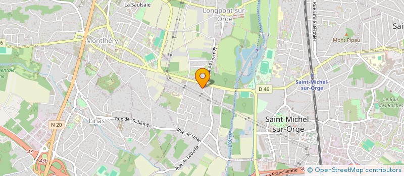 localisation de l'entreprise MONSIEUR THEO GAGET à LONGPONT-SUR-ORGE