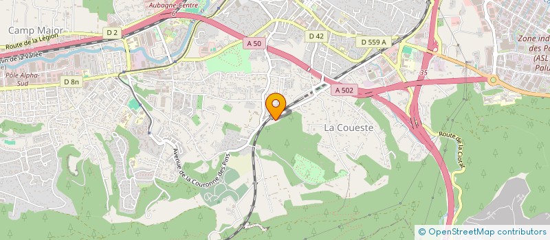 localisation de l'entreprise MONSIEUR THEO GALDERISI à AUBAGNE