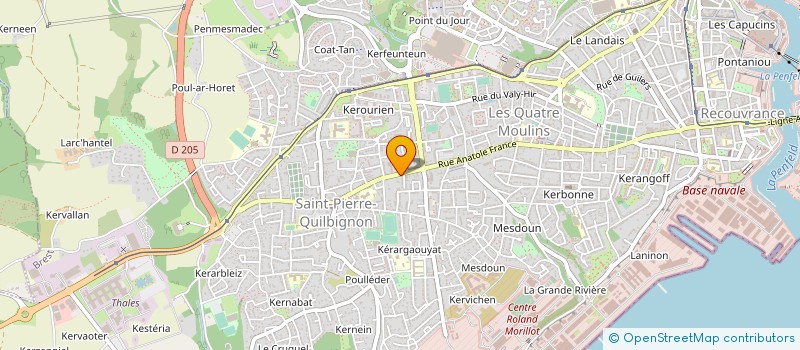localisation de l'entreprise MONSIEUR THEO GARCIA à BREST