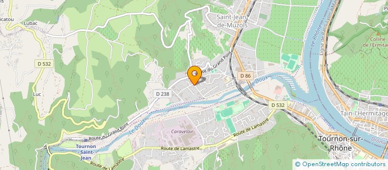 localisation de l'entreprise MONSIEUR THEO GARDETTE à TOURNON-SUR-RHONE