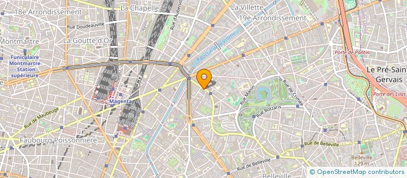 localisation de l'entreprise MONSIEUR THEO GARNIER  PARIS