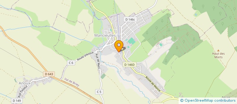 localisation de l'entreprise MONSIEUR THEO GARNIER  VAL DE BRIEY