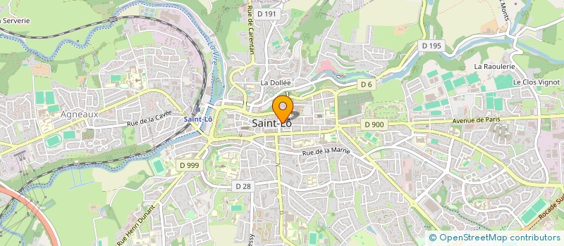 localisation de l'entreprise MONSIEUR THEO GASTINEL  SAINT-LO