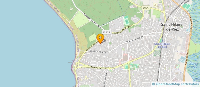 localisation de l'entreprise MONSIEUR THEO GAUDIN à SAINT-HILAIRE-DE-RIEZ