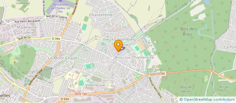 localisation de l'entreprise MONSIEUR THEO GELANT  CHELLES