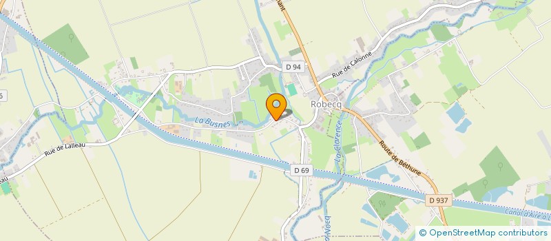 localisation de l'entreprise MONSIEUR THEO GEORGES  ROBECQ