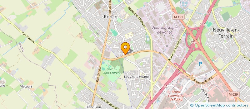 localisation de l'entreprise MONSIEUR THEO GERARD  RONCQ