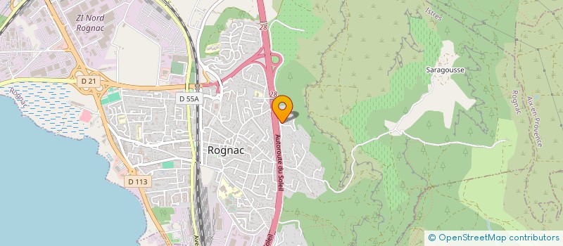 localisation de l'entreprise MONSIEUR THEO GEREAUD  ROGNAC